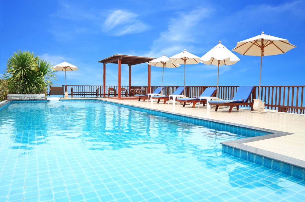 Swimming Pool On Top Of Roof Deckbuilding Long Island, NY